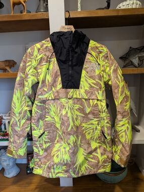 The North Face Silvani Anorak Jacket Yellow Size XS Mens